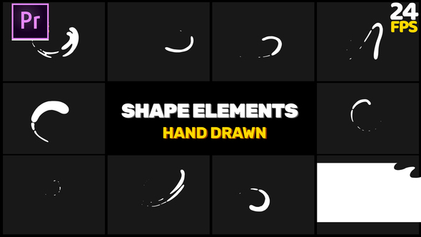 Shape Elements Pack // MOGRT