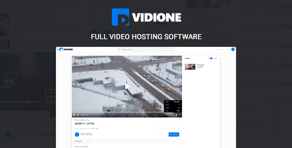 Vidione - video & sharing services sofrware