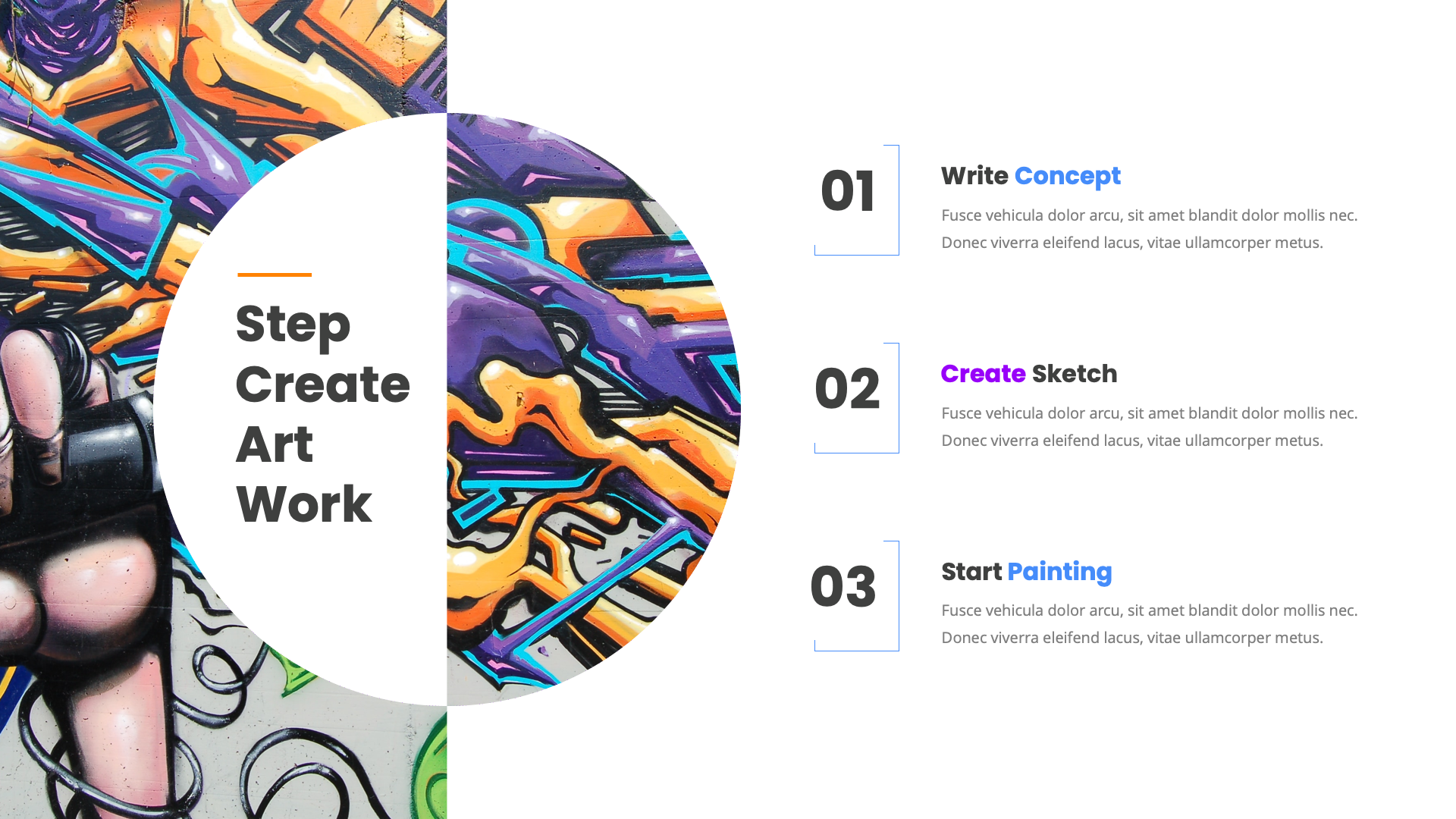 Graffy Urban Art & Graffiti Powerpoint Template, Presentation Templates