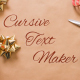 Cursive Text Maker - VideoHive Item for Sale