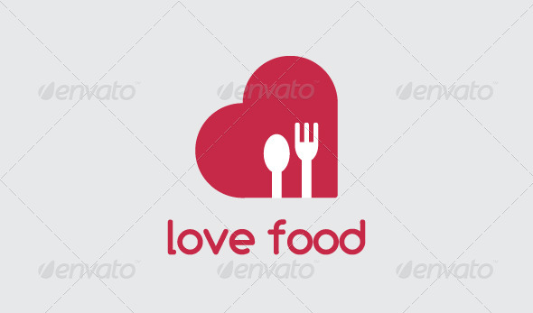 Love Food Logo By Nin Ideate Graphicriver