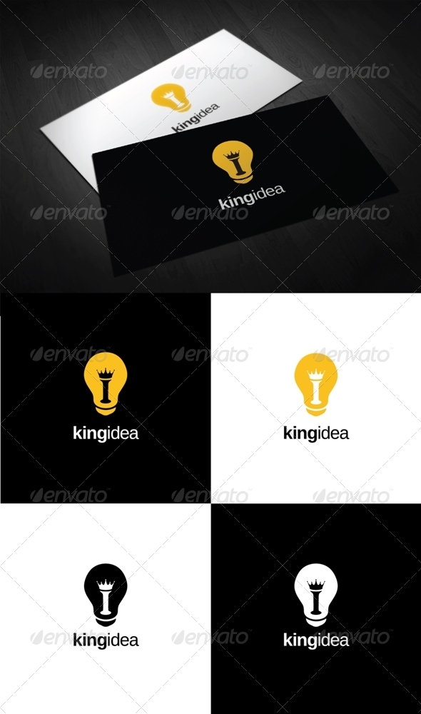 King Idea Logo - Symbols Logo Templates