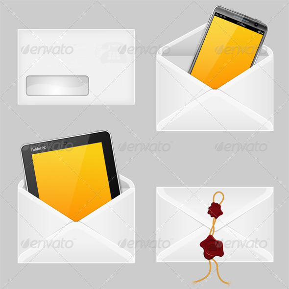 Envelopes with Smart Phone
