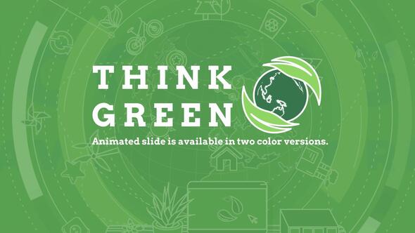 Think Green - VideoHive 25542704