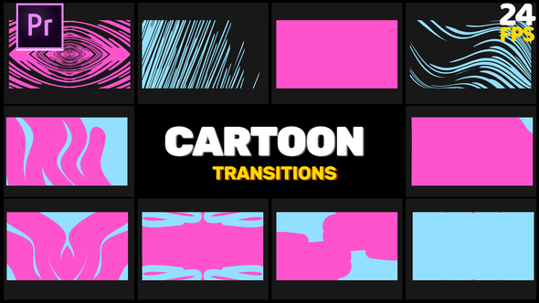 Cartoon Transition 2 // MOGRT