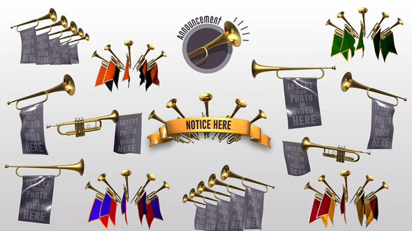 Trumpet Announcement - VideoHive 18405761