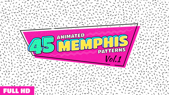 45 Memphis Patterns Vol.1