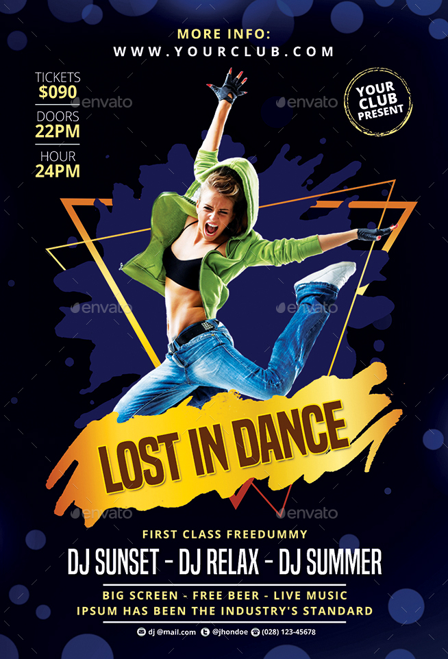 Street Dance Flyer Bundle, Print Templates | GraphicRiver