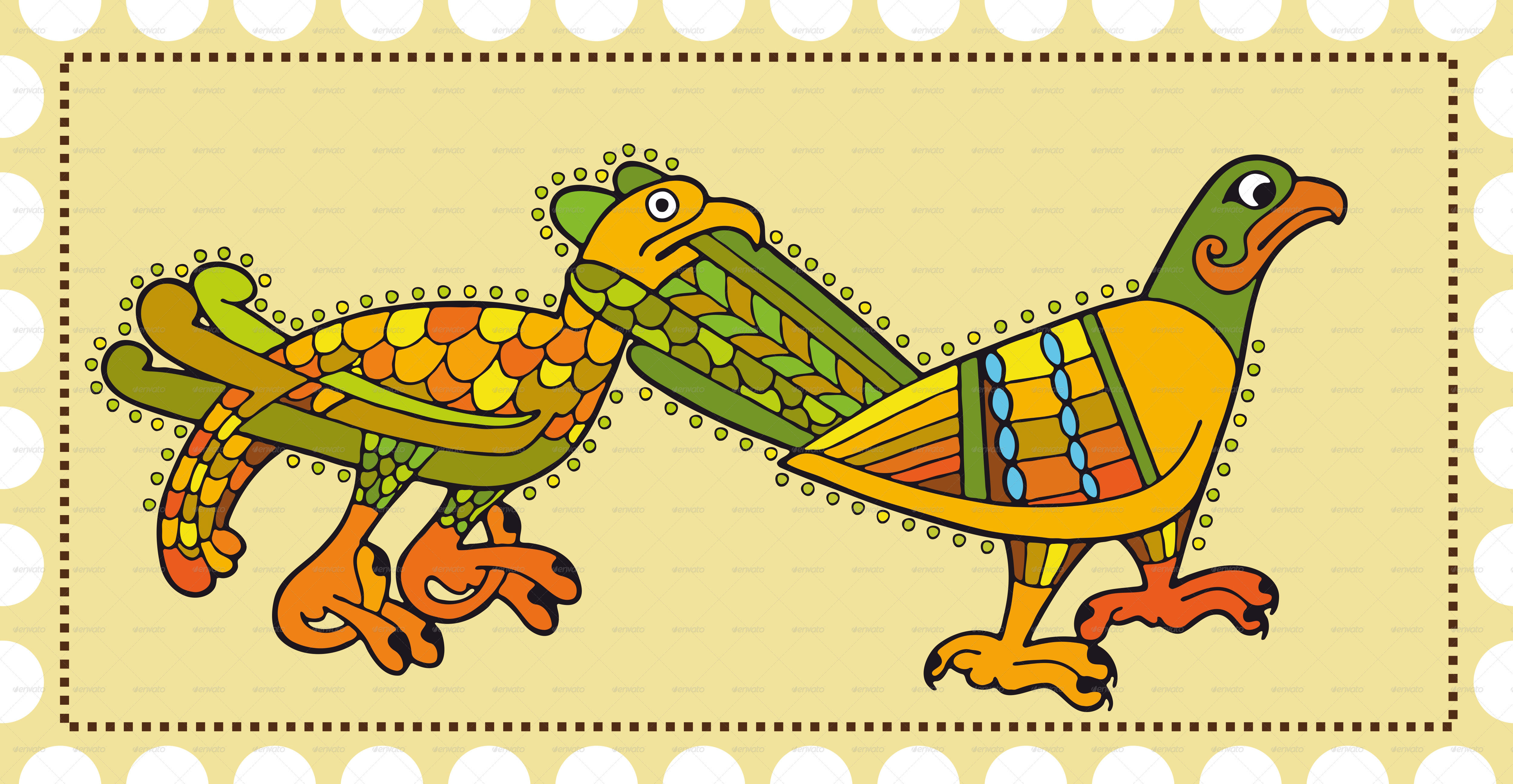 Birds Postage - Animals Characters