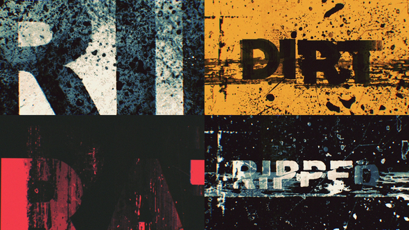 Ripped Grunge Title - VideoHive 25550022