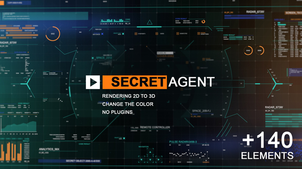 Secret agent - VideoHive 25548730