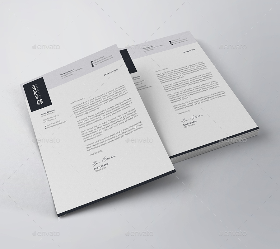 Letterhead, Print Templates | GraphicRiver