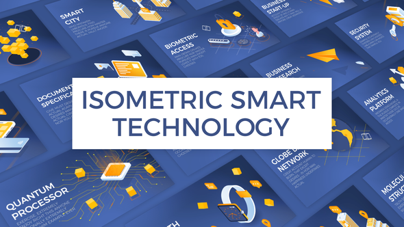 Isometric Smart Technology - VideoHive 25556128