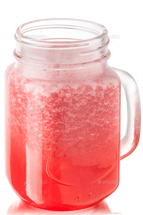 Grapefruit juice jug, paths Stock Photo by maxsol7