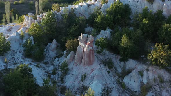 Flight Over Natural Rock Formation Fenomen  Stone Wedding 2 alt