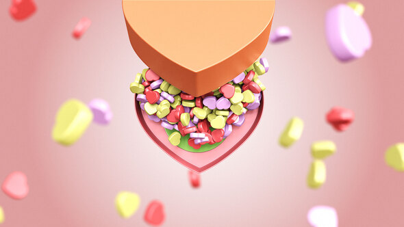 Valentine Candy Box Logo