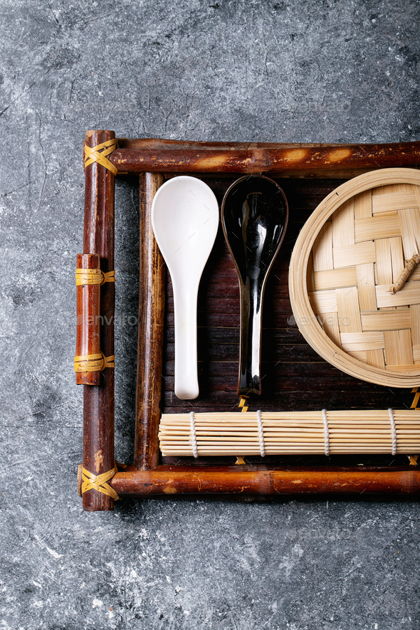 Traditional asian kitchen utensils Stock Photo by Feirlight PhotoDune