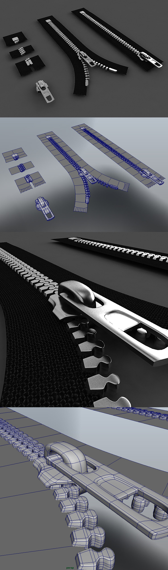 Zipper Construction Kit - 3Docean 272446