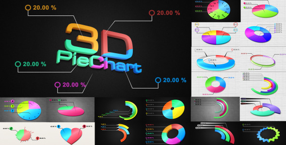 3d charts videohive free download after effects templates