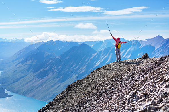 Hike in Canada - Stock Photo - Images