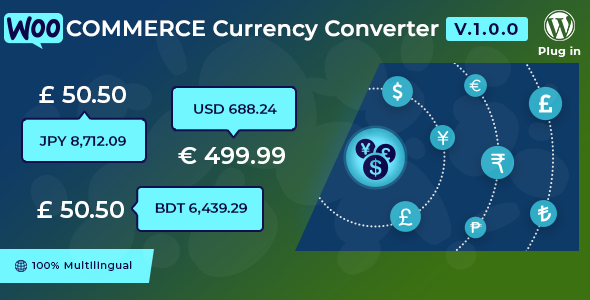 Dinero - WooCommerce Currency Converter - WordPress Plugin