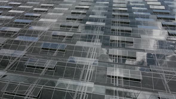 Glass roofs for production greenhouses alt