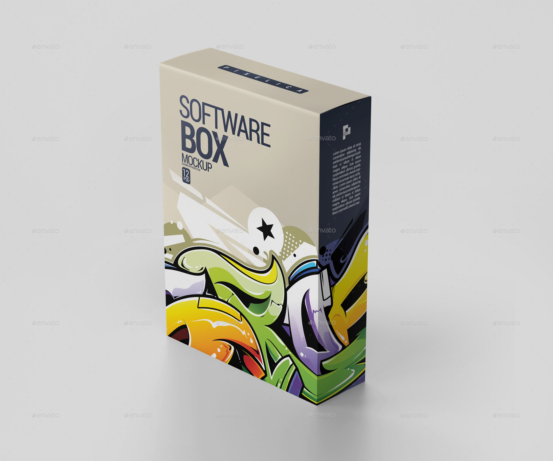 Download Software Box Mockup by Pixelica21 | GraphicRiver