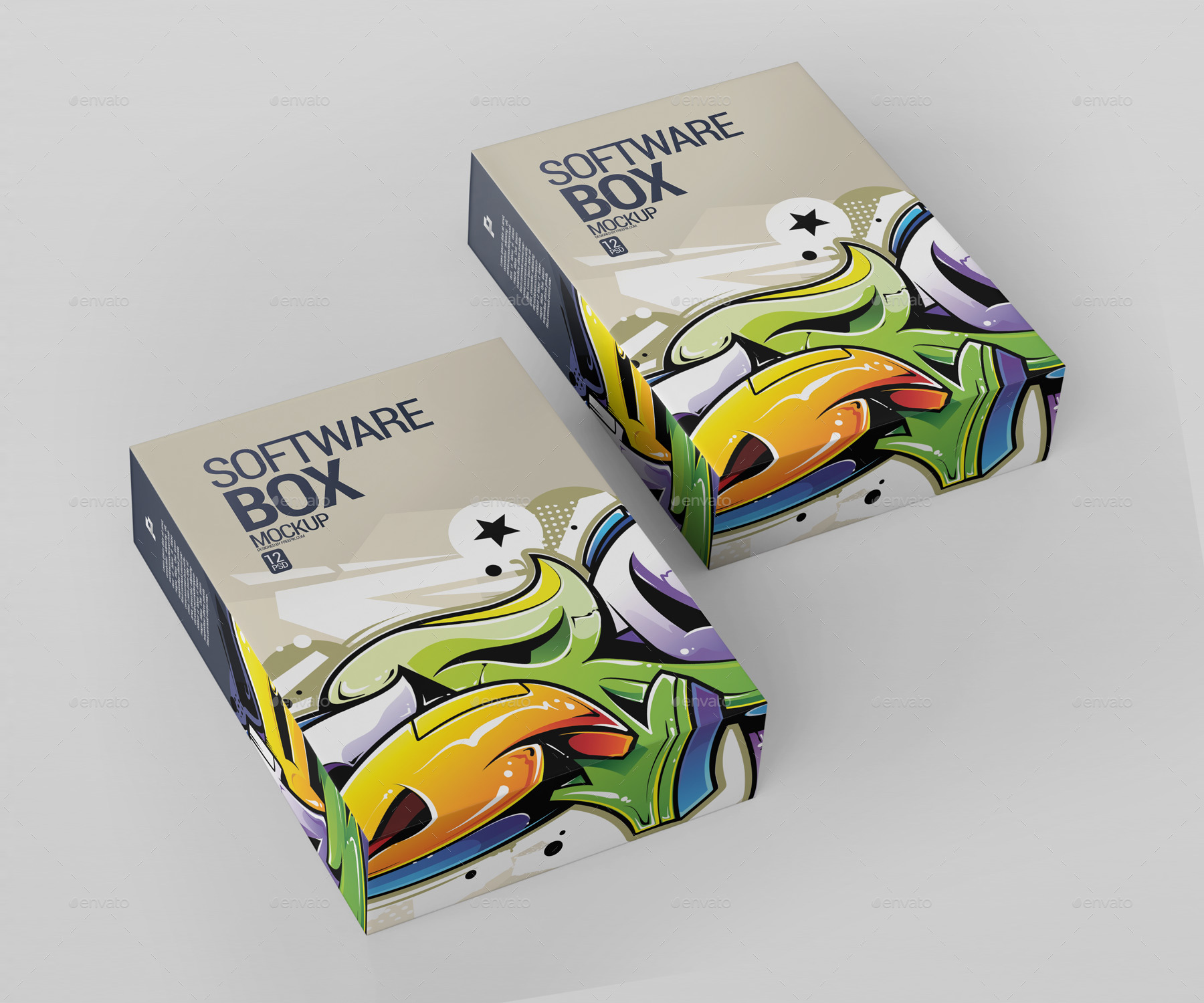 Download Software Box Mockup by Pixelica21 | GraphicRiver