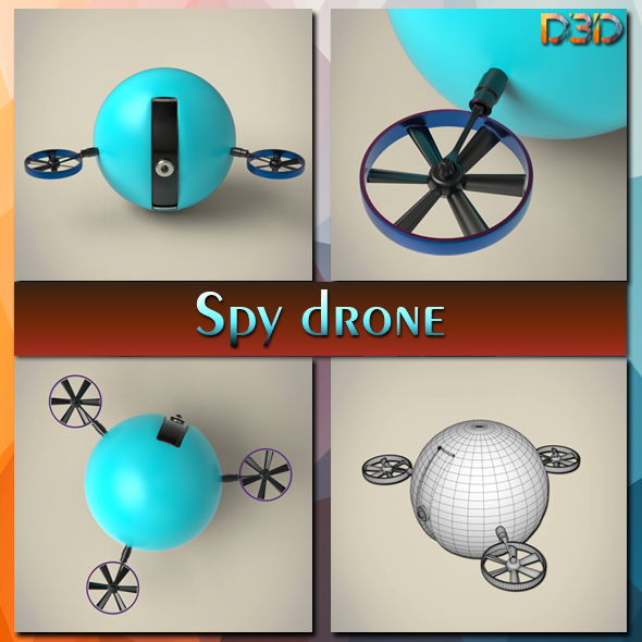 Spy drone - 3Docean 25571930