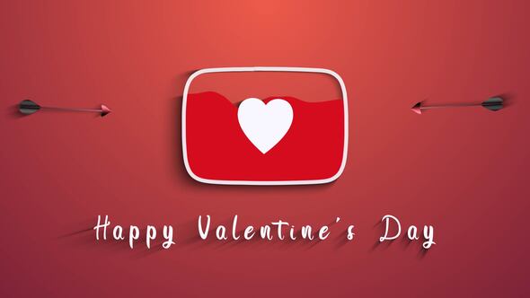 Valentines Day Youtube - VideoHive 25575812