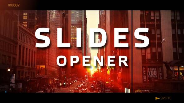Slides Opener - VideoHive 11695416