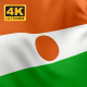 Niger Flag - 4K - VideoHive Item for Sale