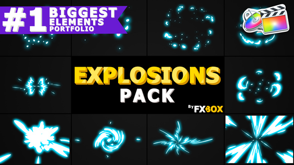 2D Explosion Elements | FCPX