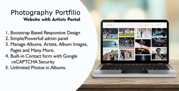 Valise - Photography Portfolio Website with Artists Portal