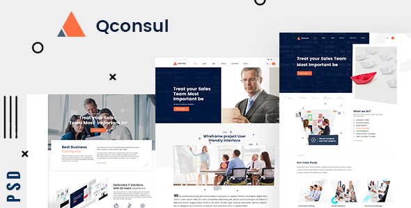 Qconsul - Business - ThemeForest 25579428