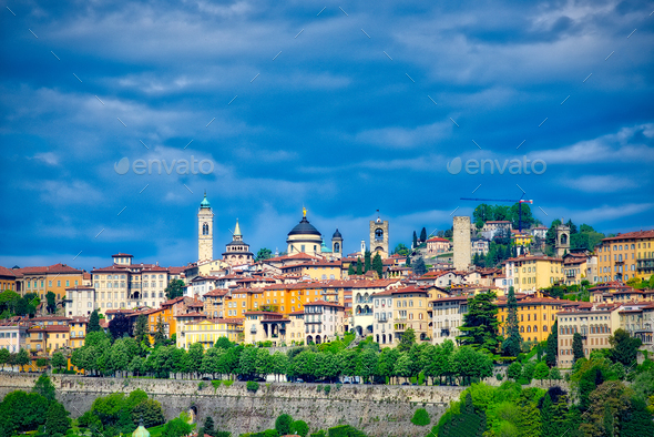 Bergamo high - Stock Photo - Images
