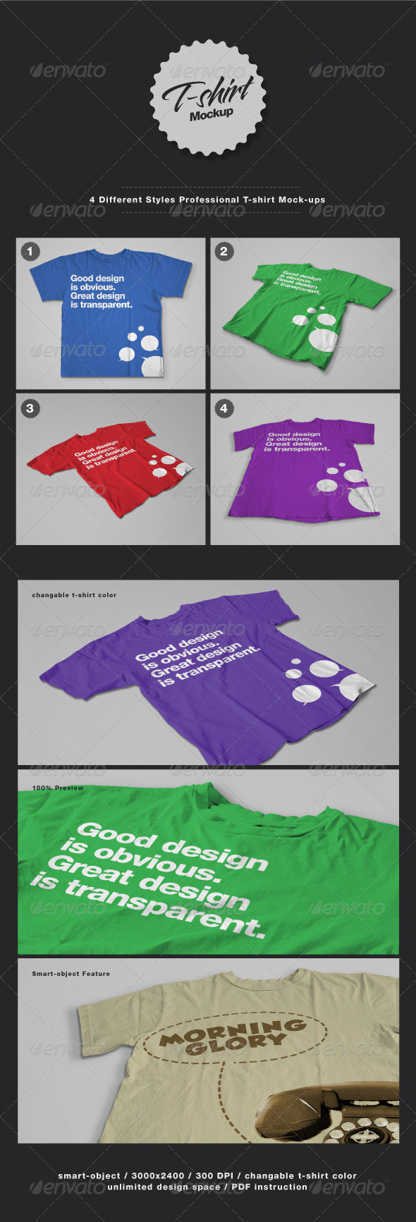 T-Shirt Mock-ups by CodeID | GraphicRiver
