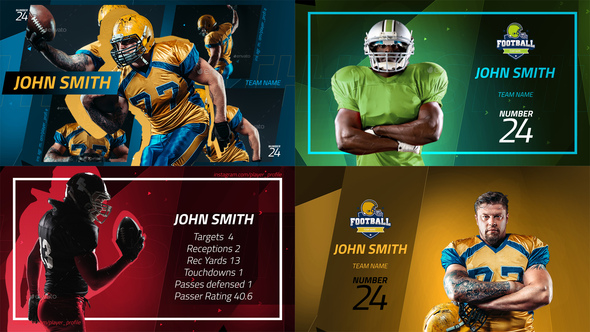 Sport Player Profiles Pack