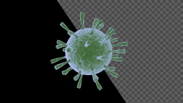 Coronavirus Microscope View Covid 19 V22 alt