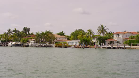 Villas seen on the waterfront alt