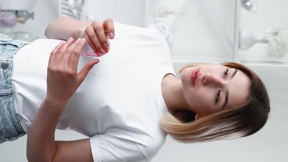 Lip Mask Facial Treatment Woman Hyaluronic Patch alt