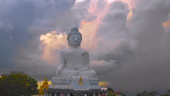 Black Cloud On The Back Of Big Buddha 2 alt
