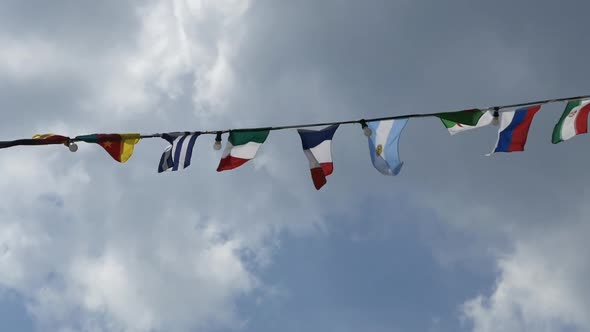 Flag Garland - Ship Decoration alt