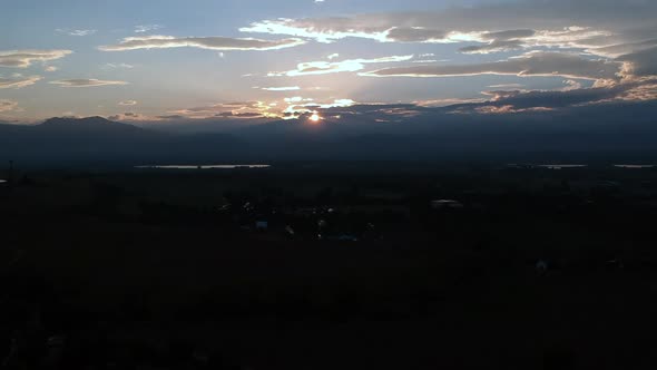 Sunset Over the Flatirons alt