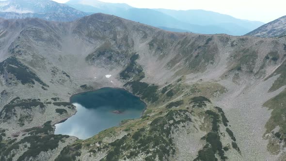 Tevno Vasilashko Lake In Pirin Mountain  alt