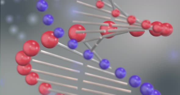 DNA schematic representation. Double helix. Spiral structure. Abstract background alt