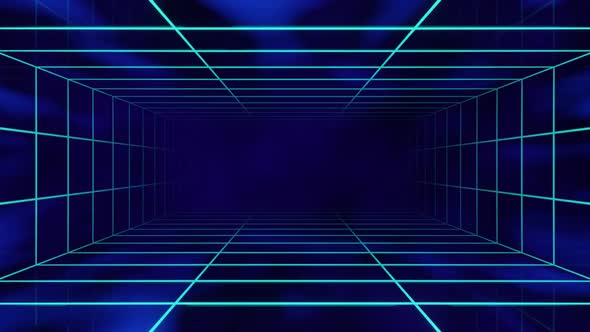 Sci Fi Tunnel With Fog 02 alt