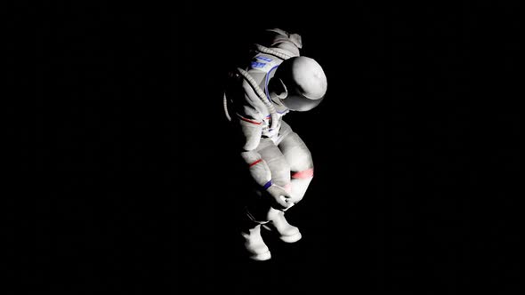 Astronauts are testing floats