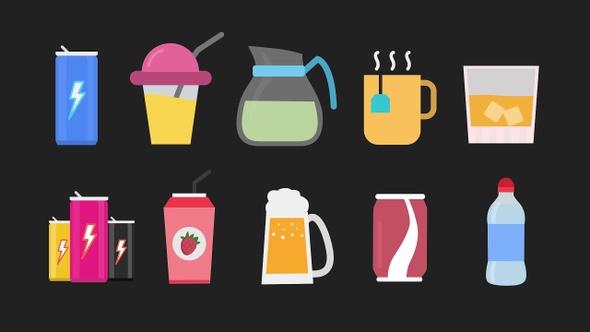 Drink Animated Icons