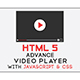 HTML Video Player With JavaScript and CSS